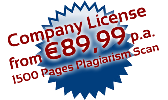 PlagAware license for plagiarism checks